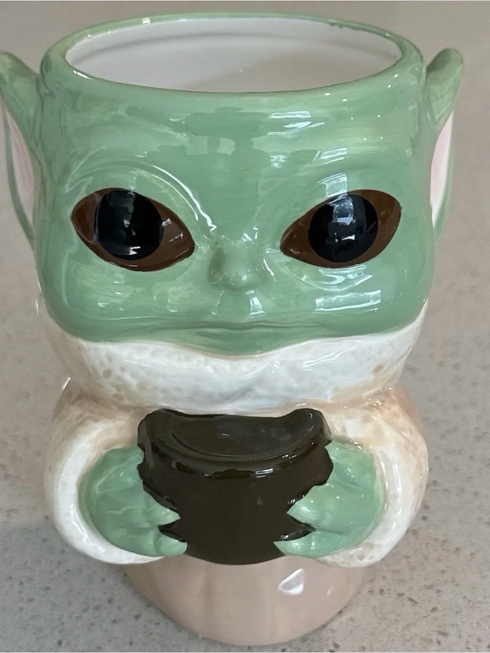 Disney Green Baby Grogu Ceramic Mug